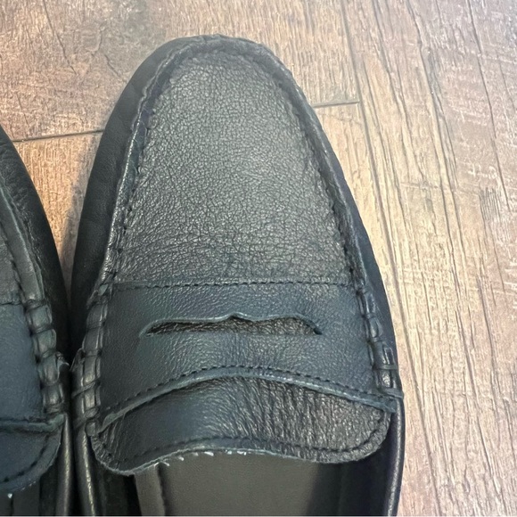 Coach and Four Alfa Penny Driving Black loafers 8.5 /9M Made in Italy - Picture 13 of 16